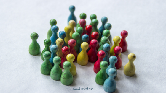 Colorful game piece depicting the competency: Interpersonal Savvy